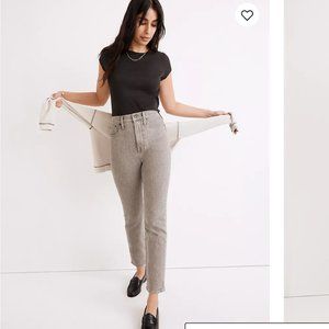 The Momjean in Yarn-Dyed Denim